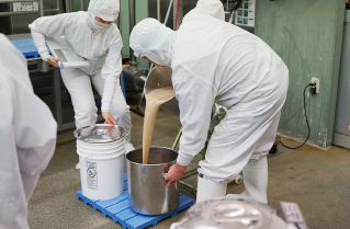 原料の確認 → 計量